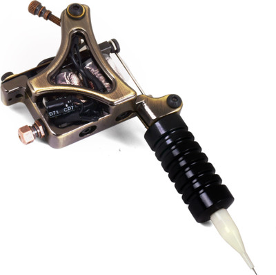 Tattoo gizmo Coil Tattoo Machine(Coil Tattoo Machine 10 Wrap used as Liner and Shader Gun With Grip)
