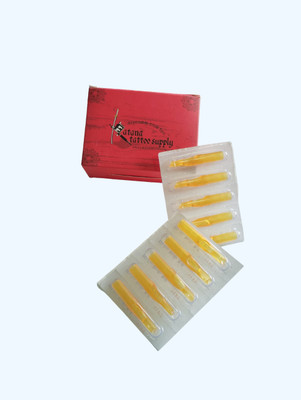 Mumbai Tattoo RED TIP 5RT ( PACK OF 50 ) Disposable Stack Shader Tattoo Needles(Pack of 50)