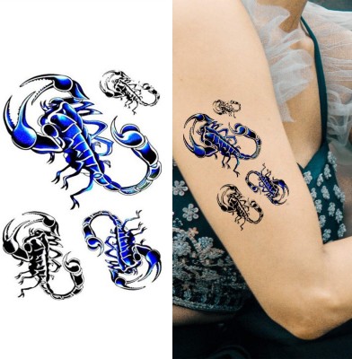 voorkoms(Scorpio Zodiac Sign Temporary Tattoo)