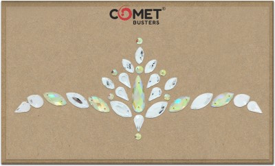 Comet Busters Comet Busters® Face Jewels Party Face Decoration Sticker Rhinestones (BT318)(Temporary Tattoo)