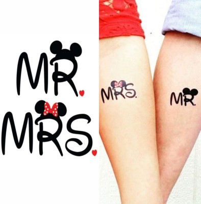 voorkoms(Mr. And Mrs. Temporary Tattoo)