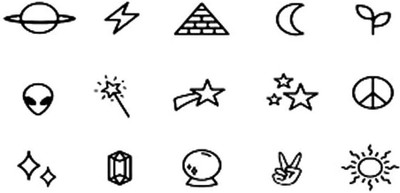 stylizeink Mini hand tattoo Famose Temporary Tattoo Waterproof Unisex Tattoo Men Woman(Mini hand tattoo Famose)