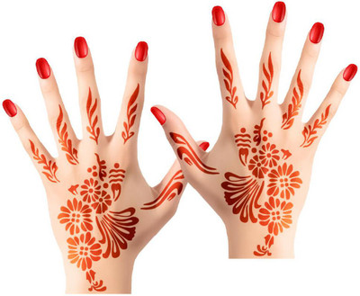 APCUTE Henna stencil for hands-A-29(Henna stencil for hands)