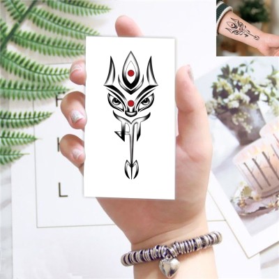 Temporary Tattoowala Mom Dad With Heart Tattoo Stickers Tattoo For Male And Female Waterproof Fake(Maa With Trishul And Eye Tattoo Stickers)