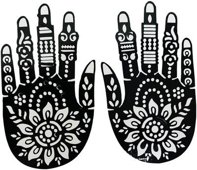 Omidazzle Heena Mehandi Tatto Stencil Set for | Hand(HEENA)