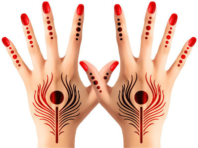 APCUTE Mehendi stencil-A-156(Mehendi stencil)