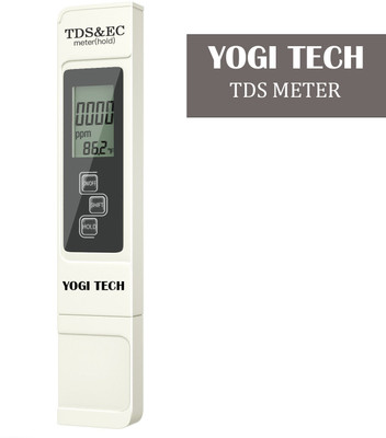 YOGI-TECH RO TDS/EC Meter with Ph. Drop, Temperature Tester Pen Type 3 In 1 Digital TDS Meter