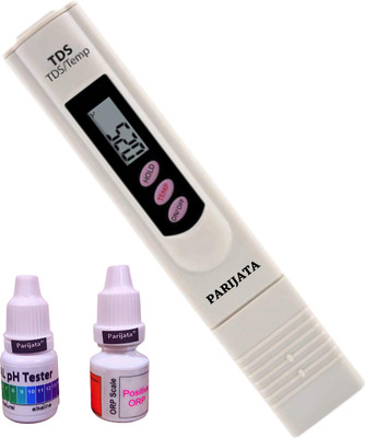 Parijata Digital TDS Meter | Total dissolved solids meter with ph & orp bottle Digital TDS Meter