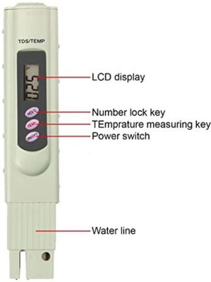 Kemle TDS Metre Water Quality Check (1 qty.) Digital TDS Meter