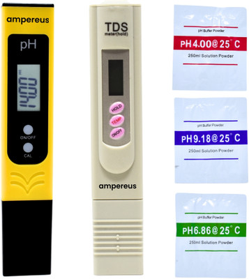 AMPEREUS pH Meter | TDS Meter | TDS Check Machine| pH Meter for Water Testing Digital TDS Meter