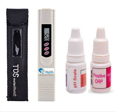 OCEAN STAR TECHNOLOGIES TDS Meter for water testing with Ph Drop and ORP Drop Digital TDS Meter