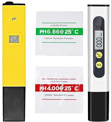 Zecqua TDS Meter and Digital pH Meter Combo Pack, Pen-Type Meter Digital TDS Meter