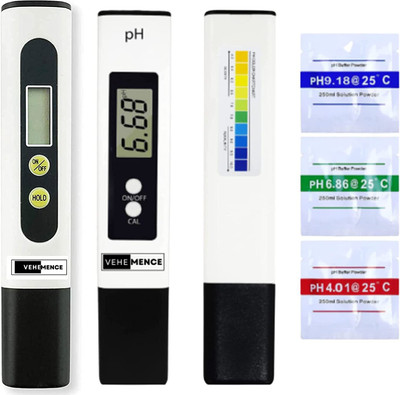 Vehemence Digital PH Meter with Tds Meter Combo,0-14 PH Measurement Range, TDS 0~9990 ppm Digital TDS Meter