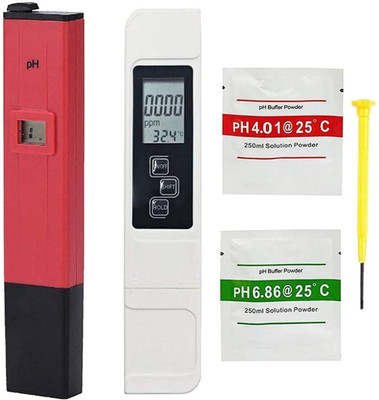 GoodsBazaar 3pc Combo TDS + PH + ORP Liquid Bottle Universal Test Indicator Solution Acidity Digital TDS Meter