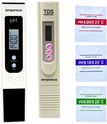 AMPEREUS TDS Meter | pH Meter | TDS Check Machine of Water Purity | Water Testing Meter Digital TDS Meter