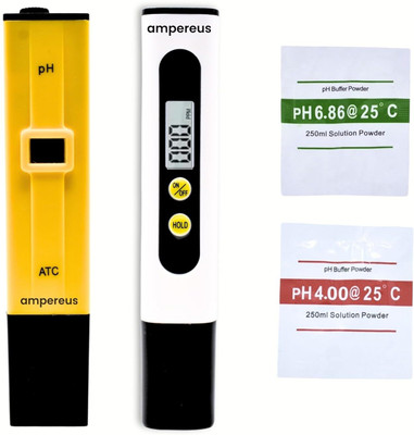 AMPEREUS TDS Meter with Yellow pH Meter| Accurate Water Testing Meter & TDS Check Machine Digital TDS Meter