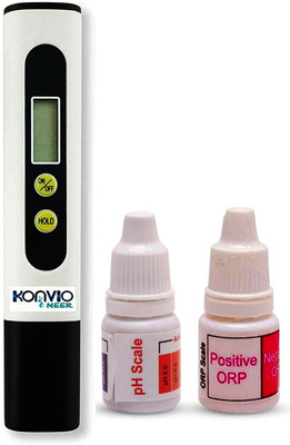 konvio neer TDS Meter and pH drop Bottle for all Purpose and Orp Testing positive/negative Digital TDS Meter