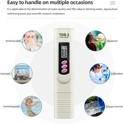 AWP OZONE+ Tds Meter for ro Water Testing Meter, Digital LCD Tds Meter Digital TDS Meter