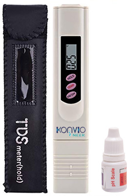 konvio neer TDS Meter Tester with PH Test Kit for Water testing Digital TDS Meter
