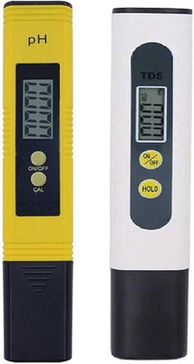 Zecqua Total Dissolved Solids Meter and Digital pH Meter for Water Testing Digital TDS Meter