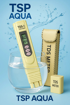 TSP AQUA TDS Meter, Water Quality Tester For Drinking Water,Swimming Pools Digital TDS Meter
