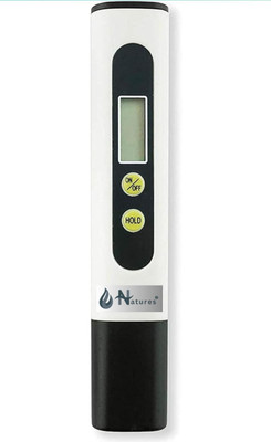 Natures TDS Adjuster Meter - Portable Digital Water Quality Tester. Digital TDS Meter