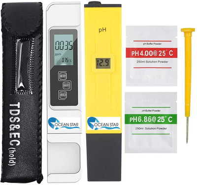 OCEAN STAR EC Meter and pH Meter Digital TDS Meter