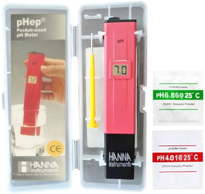 BALRAMA PH Meter with Care Box 0.0-14.0 High Accuracy Digital Ph Meter with ATC Hydroponic Water Quality Testing Equipment Portable Pocket Handheld Pen Type PH Meter to Measure Liquid, Purity, Acidity, Alkalinity Digital TDS Meter