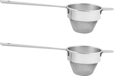 Tool Point 1N Stainless Steel Tea Strainer 6.5 CM Tea Strainer(Pack of 2)