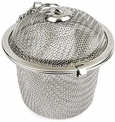 VACULACE Stainless Steel Tea Easy Filter Infuser, 6.5cm, Silver Tea Strainer(Pack of 1)