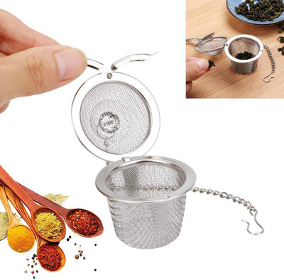 Urban ware Stainless Steel Mesh Tea Ball Infuser,Loose Leaf Strainers Interval Diffuser Tea Strainer(Pack of 1)
