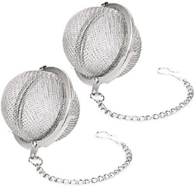 VELINEX Stainless Steel Mesh Tea Ball Infuser Tea Strainer(Pack of 2)