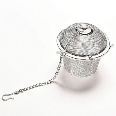 SKYZONE Stainless Steel Teapot Green Tea Fliter Coffee Mesh Ball Infuser Tea Strainer(Pack of 1)