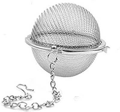 Crystal zone Stainless Steel Ball Infuser Mesh Filter Tea Strainer(Pack of 1)