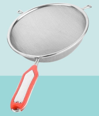CRYZONE Stainless Steel Soup & Juice Strainer/Liquid Filter/Silver Tea Strainer(Pack of 1)