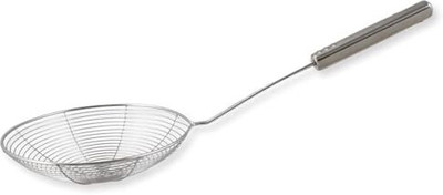 Get Plumm Stainless Steel Multipurpose Oil/Puri/Jhara/Deep Fry/Skimmer/Strainer 15cm Tea Strainer(Pack of 1)