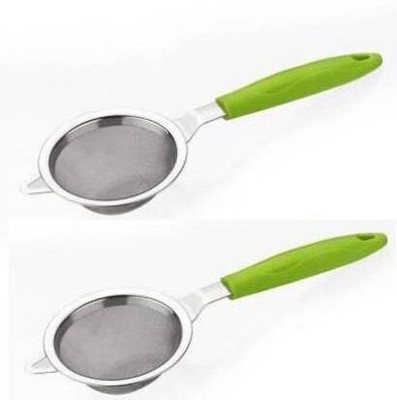 Skywhale Premium Quality Multipurpose Tea and Coffee Strainer Channi Sieve for Kitchenuse Tea Strainer(Pack of 2)