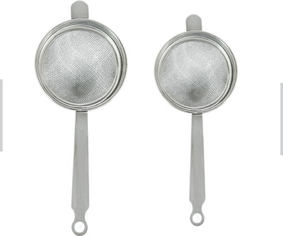 Q C Elephant No-1 and No-2 Tea Strainer(Pack of 2)