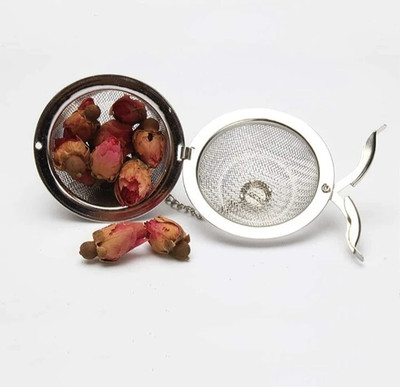 SKYZONE Stainless Steel Spice Tea Filter Herbs Locking Infuser Mesh Ball Tea Strainer(Pack of 2)