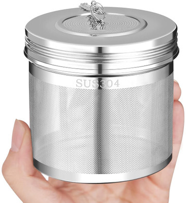Verilux Tea Infuser 3 Large Infuser with Lid & Lifting Chain Stainless Steel Tea Infuse Tea Strainer(Pack of 1)