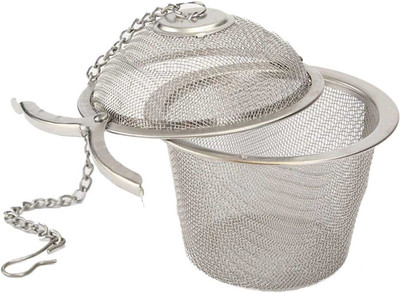 MOKSA Tea Infuser Made of Rust Proof Stainless Steel Tea Strainer(Pack of 1)