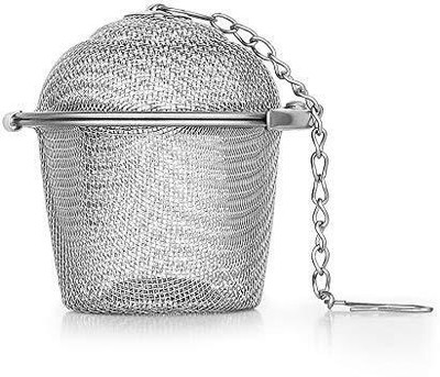 DRUPE Small Net Mesh Style Easy Loose Leaves Green Tea Filter Pot Infuser - 4 cm. Tea Strainer(Pack of 1)
