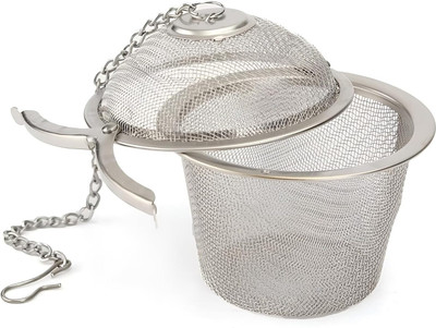 KAPEX Easy Filter Strainer, Stainless Steel Tea Strainer for Efficient Filtering Tea Strainer(Pack of 1)