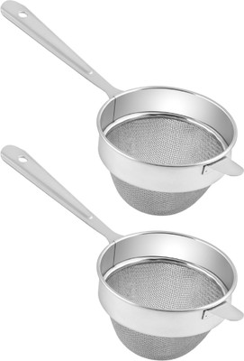 Tool Point 3N Stainless Steel Tea Strainer 9 CM Tea Strainer(Pack of 2)