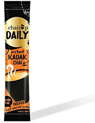 chaizup Daily 1 Min Chai - Kadak Tea - 14gm x 30 sachet, Kadak Chai 420gm Instant Tea Pouch(30 Sachets)