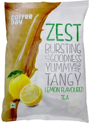 coffee day beverages Zest Lemon Tea Sachets - Pack of 4 (80 Sachets) Lemon Tea Pouch(4 x 0.2 kg)