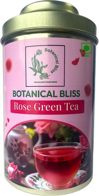 Botanical Bliss Rose Green Tea Assorted Herbal Tea Tin(50 g)