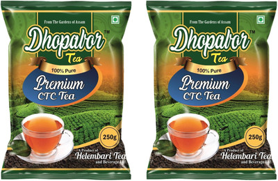 Dhopabor Premium|High Quality Assam CTC Chai| Tea Pouch(2 x 250 g)