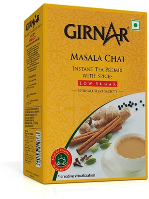 Girnar Masala CHAI Low Sugar Masala Tea Box(81 g)