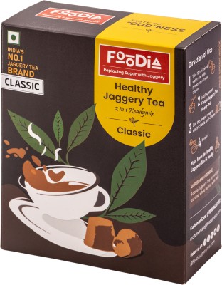 Foodia Jaggery Plain Tea 400gm Tea Box(400 g)